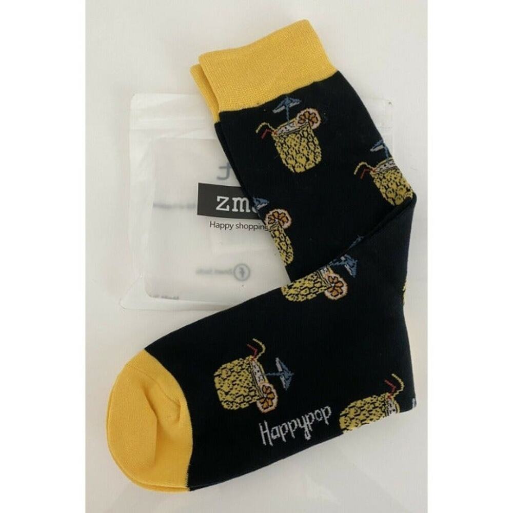 Zmart Novelty Mens‎ Socks Pineapples